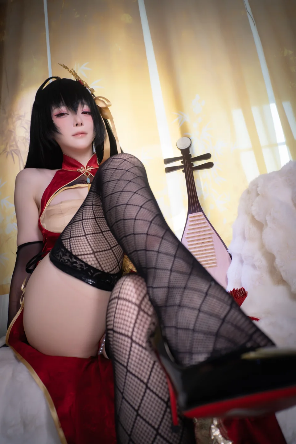 一小央泽 - 大凤旗袍 [103P,2V-2.18GB] tg@simisebaisi 【丝足阁】021.webp